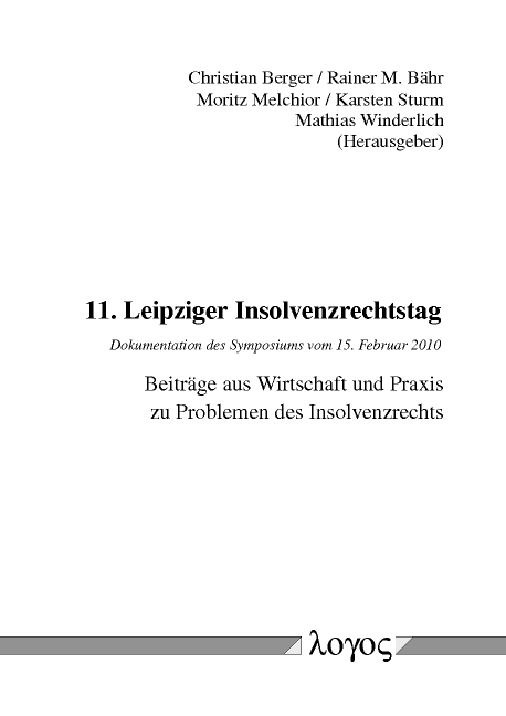 11. Leipziger Insolvenzrechtstag - 