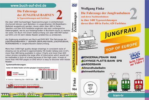Die Fahrzeuge der Jungfraubahnen 2 - Wolfgang Finke