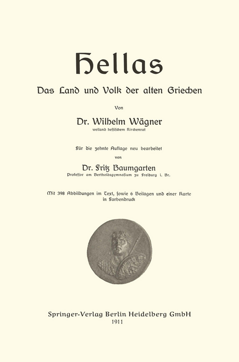 Hellas Das Land und Volk der alten Griechen - Jakob Nover, Wilhelm Wägner