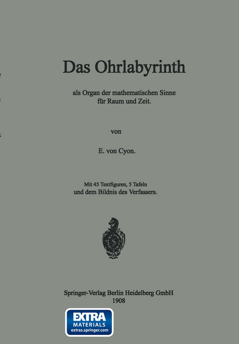 Das Ohrlabyrinth - Élie de Cyon