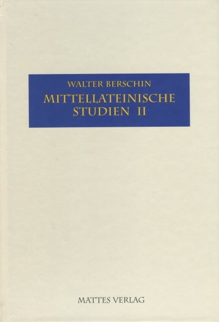 Mittellateinische Studien II - Walter Berschin