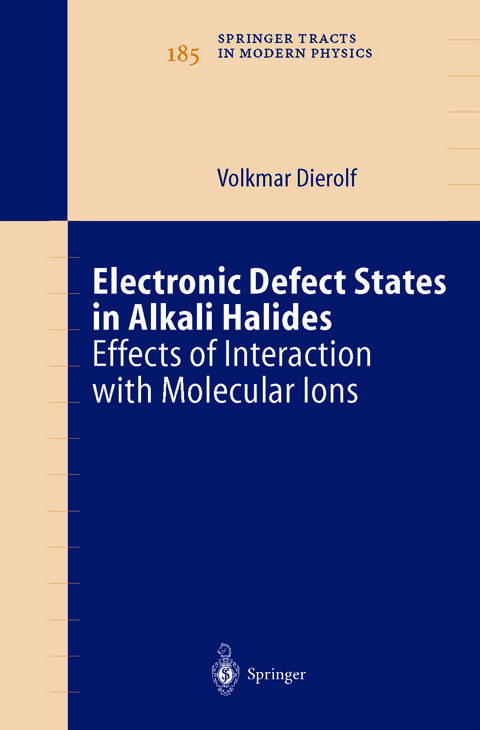 Electronic Defect States in Alkali Halides - Volkmar Dierolf