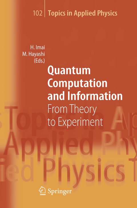 Quantum Computation and Information - 