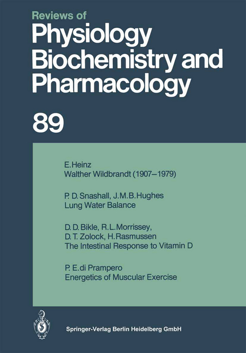 Ergebnisse der Physiologie, biologischen Chemie und experimentellen Pharmakologie - R. H. Adrian, E. Helmreich, H. Holzer, R. Jung, O. Krayer, R. J. Linden, F. Lynen, P. A. Miescher, J. Piiper, H. Rasmussen, A. E. Renold, U. Trendelenburg, K. Ullrich, W. Vogt, A. Weber