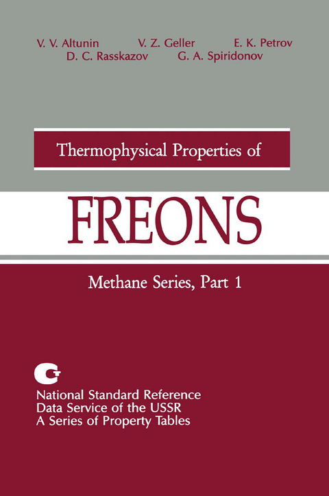 Thermophysical Properties of Freons - V.V. Altunin, V.Z. Geller, E.K. Petrov, D.C. Rasskazov, G.A. Spiridonov