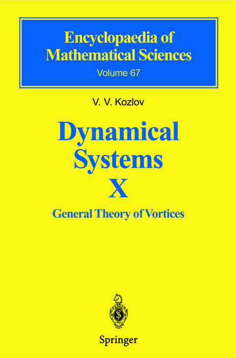 Dynamical Systems X - Victor V. Kozlov