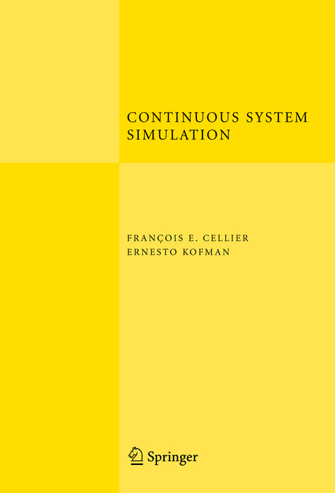 Continuous System Simulation - François E. Cellier, Ernesto Kofman