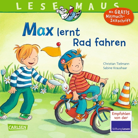 LESEMAUS 20: Max lernt Rad fahren - Christian Tielmann