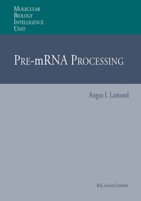 Pre-mRNA Processing - 