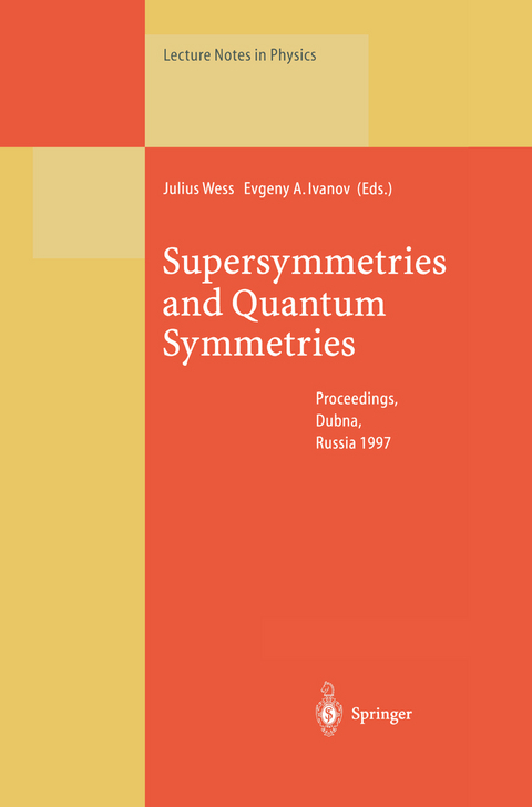 Supersymmetries and Quantum Symmetries - 