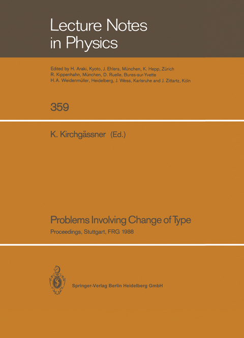 Problems Involving Change of Type - 