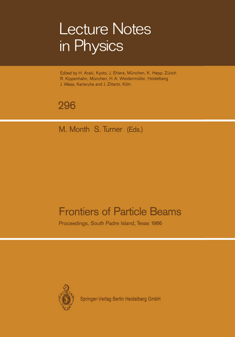 Frontiers of Particle Beams - 