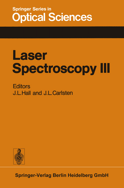 Laser Spectroscopy III - 