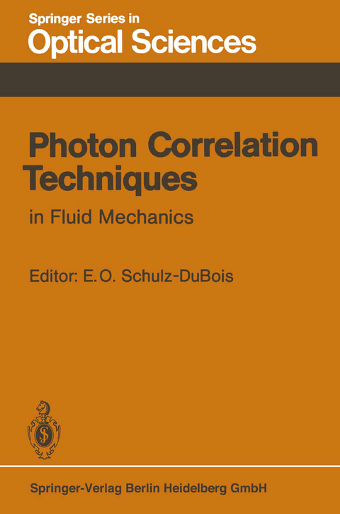 Photon Correlation Techniques in Fluid Mechanics - 
