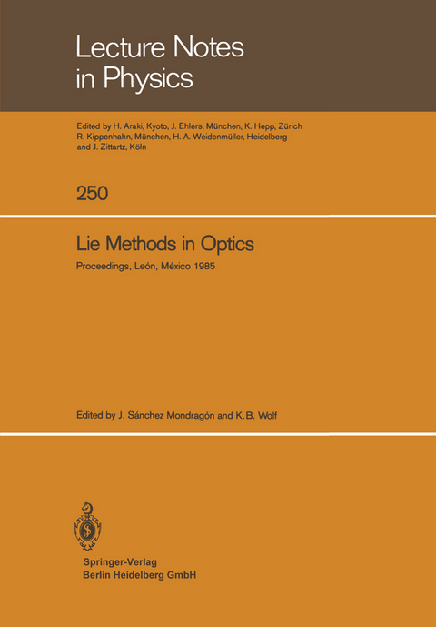 Lie Methods in Optics - 