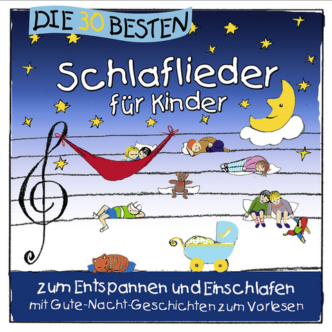 Die 30 besten neuen Schlaflieder für Kinder, 1 Audio-CD - Simone Sommerland, Karsten Glück,  Die Kita-Frösche