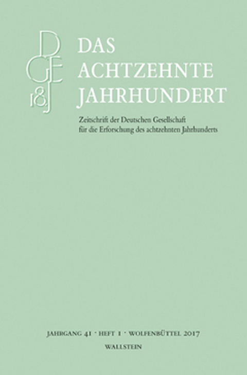 Das achtzehnte Jahrhundert 41/1 - 