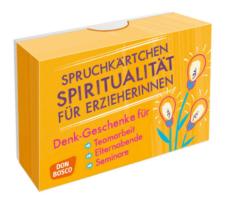 Spruchkärtchen Spiritualität für Erzieherinnen - Margot Eder