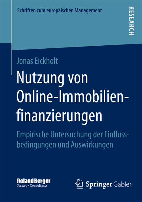 Nutzung von Online-Immobilienfinanzierungen - Jonas Eickholt