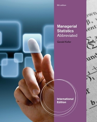 Managerial Statistics, Abbreviated International Edition (with Printed Access Card) - Gerald Keller