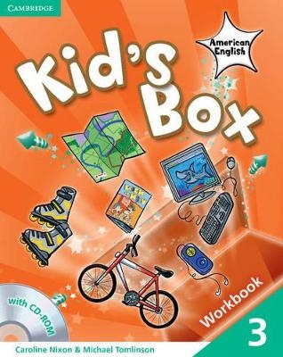 Kid's Box American English Level 3 Workbook with CD-ROM - Caroline Nixon, Michael Tomlinson