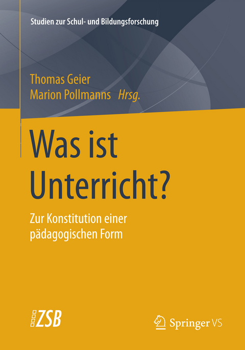 Was ist Unterricht? - 