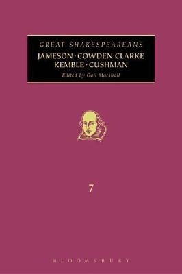 Jameson, Cowden Clarke, Kemble, Cushman - 