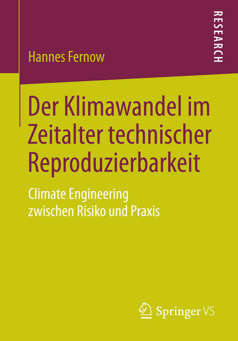 Der Klimawandel im Zeitalter technischer Reproduzierbarkeit - Hannes Fernow