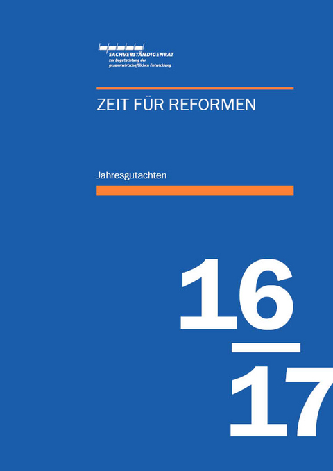 Jahresgutachten des Sachverständigenrats 2016/17