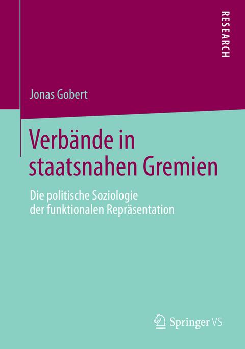 Verbände in staatsnahen Gremien - Jonas Gobert