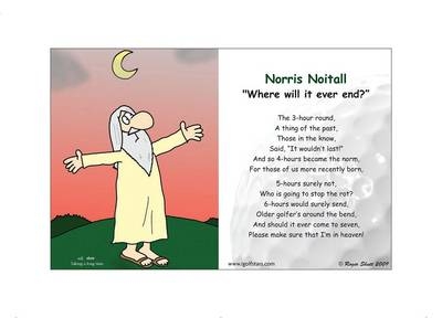 Norris Noitall "Where Will it Ever End?" - Roger Shutt