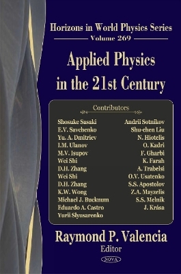 Applied Physics in the 21st Century - 