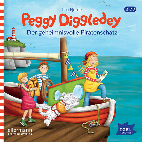 Peggy Diggledey. Der geheimnisvolle Piratenschatz - Tina Fjorde