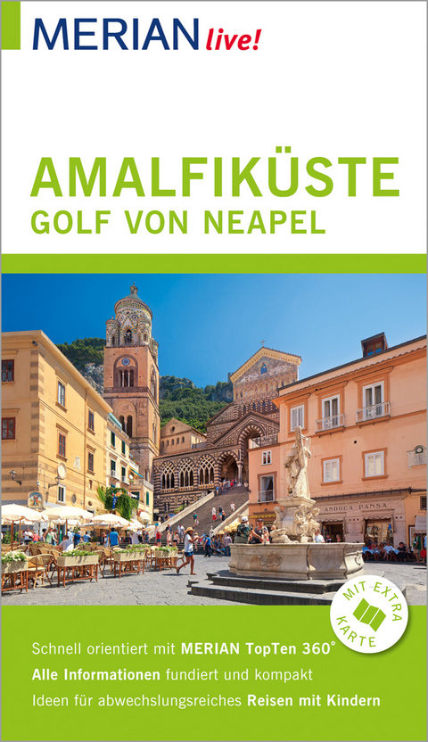 MERIAN live! Reiseführer Amalfiküste Golf von Neapel - Carola Käther