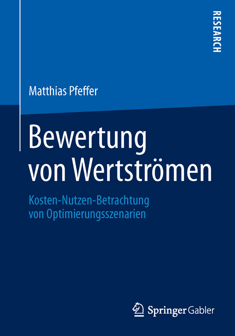 Bewertung von Wertströmen - Matthias Pfeffer