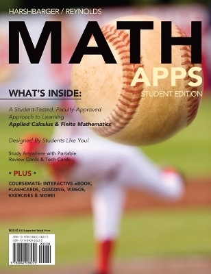 MATH APPS (with Math CourseMate with eBook Printed Access Card) - Ronald Harshbarger