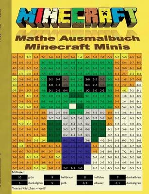 Minecraft Mathe Ausmalbuch - Minecraft Minis