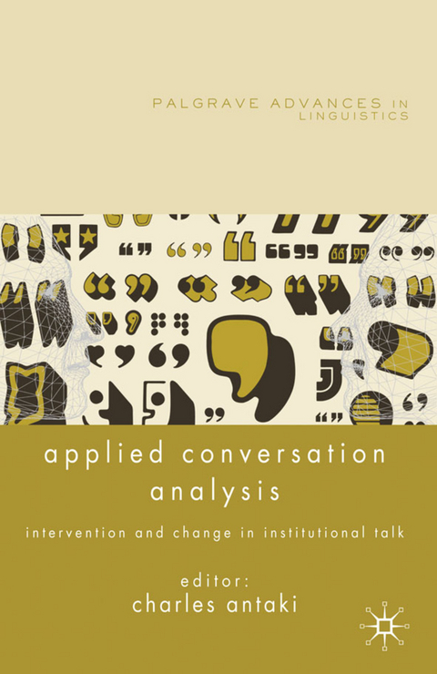 Applied Conversation Analysis - 