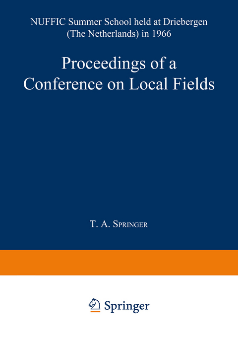 Proceedings of a Conference on Local Fields - 