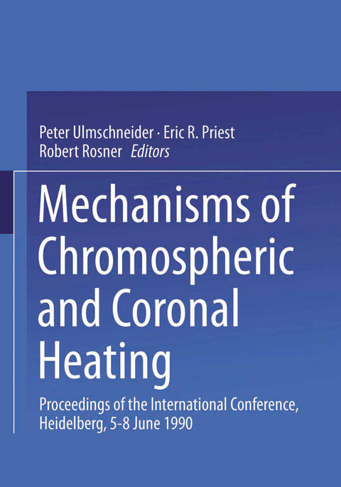 Mechanisms of Chromospheric and Coronal Heating - 