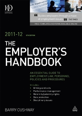 The Employer's Handbook 2011-12 - Barry Cushway