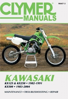 Kawasaki KX125/250 (1982-1991) & KX500 (1983-2004) Motorcycle Service Repair Manual -  Haynes Publishing