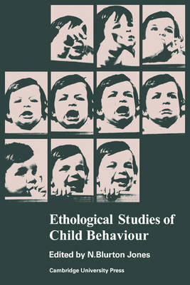 Ethological Studies of Child Behaviour - 