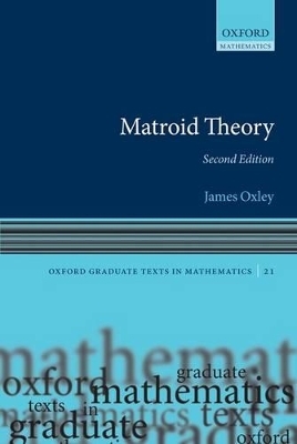 Matroid Theory - James Oxley