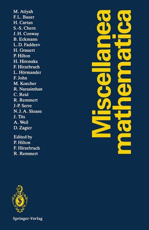 Miscellanea Mathematica - 