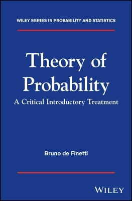 Theory of Probability - Bruno De Finetti