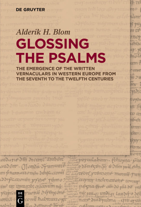 Glossing the Psalms - Alderik H. Blom