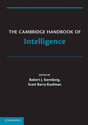 The Cambridge Handbook of Intelligence - 