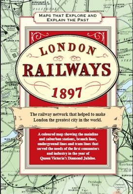 Railway Map of London and the Home Counties 1897 - Edward Allhusen