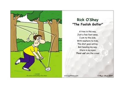 Rick O'Shay "the Foolish Golfer" - Roger Shutt